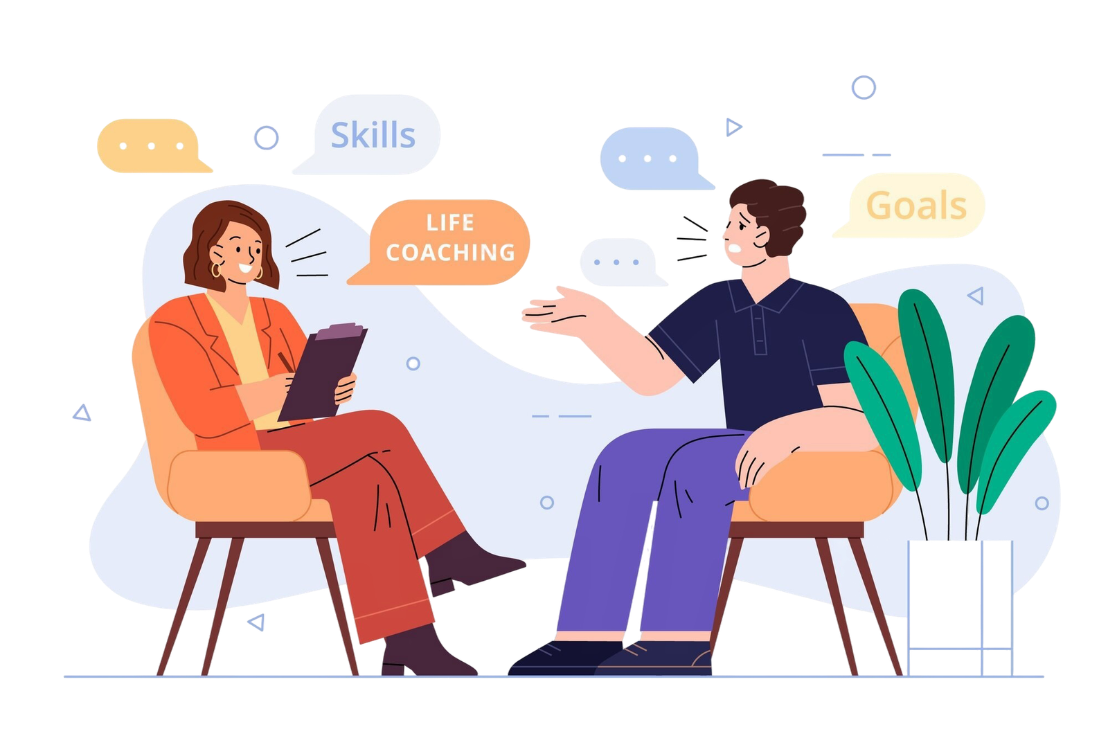 Career Counseling Illustration